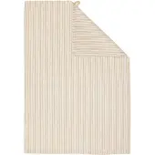 ERNST Raidallinen keittiöpyyhe, beige/valkoinen