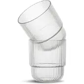 Sagaform - Billi Juomalasi 40 cl 2 kpl Kirkas