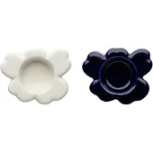 Marimekko Unikko Tuikkupidike 2 kpl, cobalt/matte white