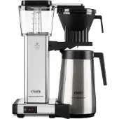 Moccamaster Auto Thermo kahvikeitin, Polished Silver