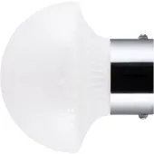 Globen Lighting Fungo kattovalaisin Ø16 cm Valkoinen-kromi
