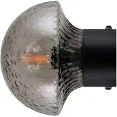 Globen Lighting Fungo kattovalaisin Ø16 cm Rök-svart