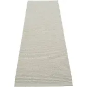 Pappelina Emm matto Sage/Linen Met. - Linen warp 70 x 240 cm
