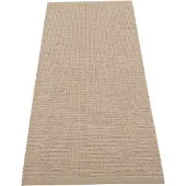 Pappelina Emm matto 70 x 180 cm Potato/Beige Metallic