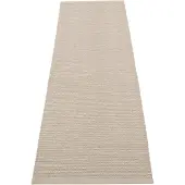 Pappelina Emm matto 70 x 240 cm Linen/Linen Metallic