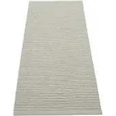 Pappelina , Emm matto Sage/Linen Met. - Linen warp 70 x 180 cm