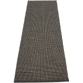Pappelina Emm Matto 240x70 cm, black/linen