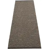 Pappelina Sam Matto 225x70 cm, black/walnut