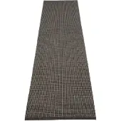Pappelina Emm matto 70x300 cm Black/Linen Metallic