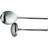 Fiskars Ff Serving Set Mirror 2Pcs - Silver - ONE SIZE