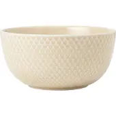 Lyngby Porcelæn Rhombe Earth Skål Ø13 Cm Marble - Cream - 50 CL