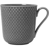 Lyngby Porcelæn - Rhombe Earth Muki 39 cl Slate