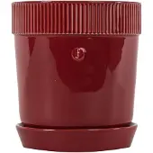 Sagaform Elise ruukku M Ø17 cm Viininpunainen