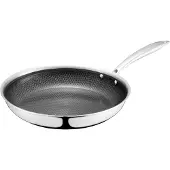 Dorre Stegepande Eminence, Ø 28 Cm, Keramisk Belægning - Silver - Ø 28 CM