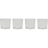 Oyoy living design Kuki juomalasi 4 kpl, clear