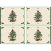 Spode Christmas Tree pöytätabletti 4-pakkaus