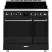 Smeg C92IPMB2 Induktioliesi Classic, mattamusta