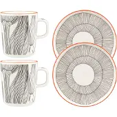 Marimekko Kukat Puhkeavat aamiaissetti, muki ja lautanen