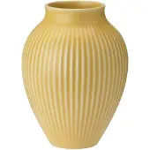 Knabstrup Keramik - Ripple Maljakko 27 cm Keltainen