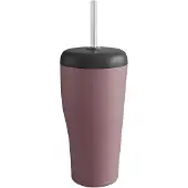 Georg Jensen Sky termosmuki + pilli, vaaleanpunainen