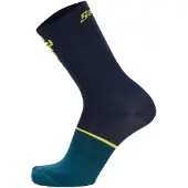 Santini Le Maillot Jaune Long Socks Musta EU 40-43 Mies