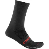 Castelli Re-Cycle Thermal 18 pyöräilysukat musta