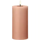 Ester & Erik LED-pöytäkynttilä 20 Rosy caramel, 15 cm
