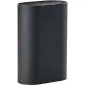 Zone Knivblok Singles - Black - 17X 9X 24CM