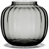 Holmegaard Primula Vase H12,5 - Grey - H2CM