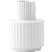Lyngby Porcelæn Lyngby kynttilänjalka, valkoinen 7 cm