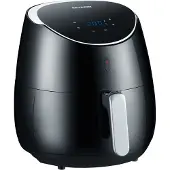 Severin FR 2445 Air-fryer XXL ilmafriteerauslaite 5 L Musta