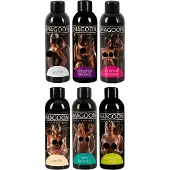Magoon Eroottiseen Hierontaan Säilytettävä Tuoksuöljysetti 100 ml x 6 kpl