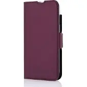 Wave Book Case suojakotelo iPhone 16e smoky sangria