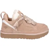 Ugg for woman. 1144032 Lowmel sand Leather Sneakers (39), Beige, Flat, 1 to 3 cm, Laces, Casual