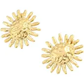 Timi Of Sweden Estri Statement Gold Stud Earrings
