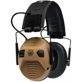 Beretta Electronic Earmuffs - Ruskeat Kuulevat kuulosuojaimet
