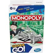 Hasbro Monopoly Grab & Go Matkapeli