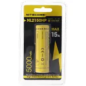 Nitecore NL2150HP 21700 5000 mAh ladattava akkuparisto