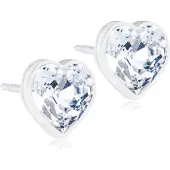 Blomdahl Medical Plastic Heart 6mm Crys