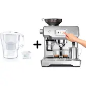 Sage SES990 The Oracle Touch espressokeitin + Brita Aluna vedensuodatuskannu