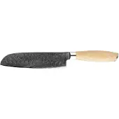Mareld Akio Santoku-veitsi Oliivihiottu 18 cm, bright