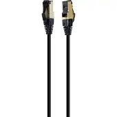 Gembird PP8-LSZHCU-BK-7.5M, 7,5 m, Cat8, S/FTP (S-STP), RJ-45, RJ-45, musta