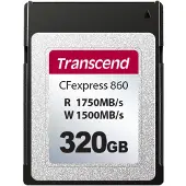 Transcend 320 Gt CFexpress Type B -muistikortti, musta