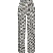 LASCANA Pyjamahousut musta / valkoinen