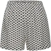 LASCANA Pyjamahousut musta / valkoinen