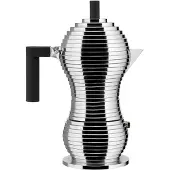 Alessi Pulcina kahvinkeitin 6 kuppia, musta