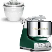 Ankarsrum AKM 6230 -yleiskone + jäätelökone, forest green