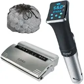 Steba SV80 WiFi Sous Vide + Caso VC200 -vakuumikone