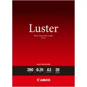 Canon 260G/M2 A3 20 SHEETS 1-PACK LUSTER PAPER (6211B007)
