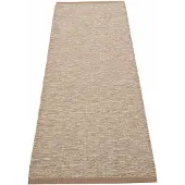Pappelina , Sam matto 70 x 225 cm Brown/Linen